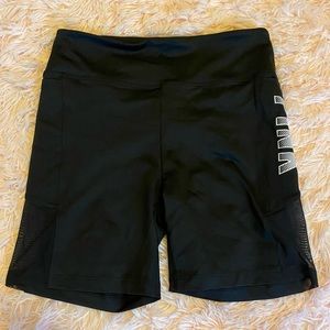 Black Nike biker shorts size M